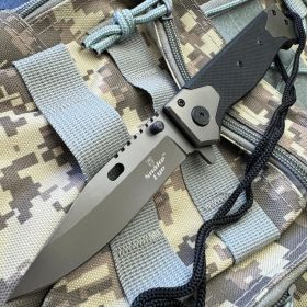 Snake Eyes Survivor Spring Assisted Pocket Knife