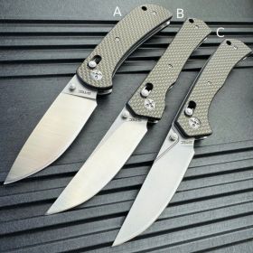 8.5" Carbon Fiber Handle Axis Folding Knife