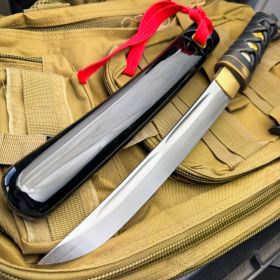 17" Hand Forged High Carbon Steel Japanese Samurai Tanto Blade Shirasaya Sword