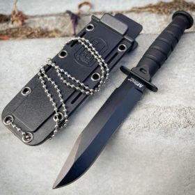 6" M-TECH USA Military Kabai Tactical Fixed Blade Combat Neck Knife w/ Sheath