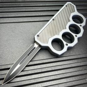 Grey Knuckle Head Carbon Fiber OTF