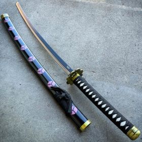 One Piece Shusui Katana Replica With Black Scabbard