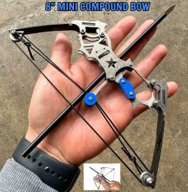 8" Archery Mini Compound Bow and Arrow Set