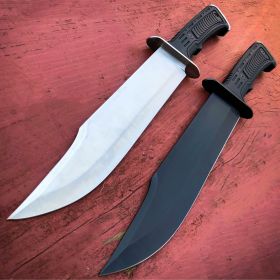 15" TACTICAL SURVIVAL Hunting FIXED BLADE Army Military Bowie Knife w Sheath