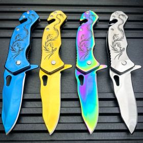 6" Dragon Rescue Pocket Knife