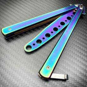 Balisong Buttery Knife Trainer Dull Blade