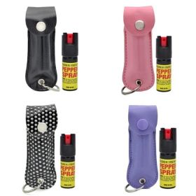 Self Defense Pepper Spray - 1/2 oz Compact Size Maximum Strength Police Grade Formula Best Self Defense Tool