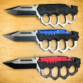 5" COMBAT TRENCH SPRING ASSISTED RESCUE FOLDING KNIFE