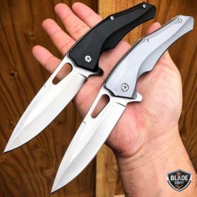 8.5" Tactical Spring Assisted OPEN Folding Pocket Knife Blade EDC