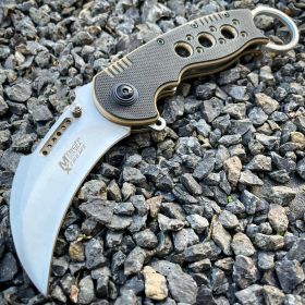 Military Tactical Karambit Blade Folding Claw Pocket Knife w G10 Handle NEW