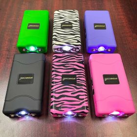 STING-TEC Stun Gun Mini ST-100 499 BV Rechargeable LED Flashlight SET