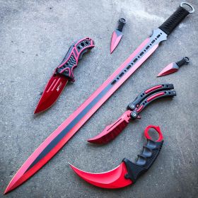 6PC Red Demon Set