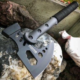 17" CAMPING TOMAHAWK THROWING AXE BATTLE Hatchet Hunting Knife