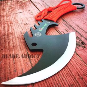 Zombie Tomahawk Hatchet Axe For Sale - Red