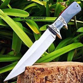 10.25" Fixed Blade Full Tang Hunting Survival Knife