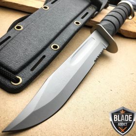 12" Marine Tactical Military Combat Fixed Blade Knife