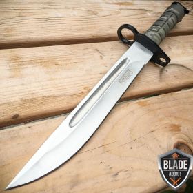 13.5" CSGO Military Survival Rambo Fixed Blade Hunting Knife Bayonet