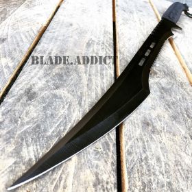 27" Full Tang Tactical Combat Ninja Sword Machete Katana Black