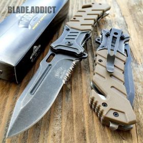 Military Brown Combat Knife