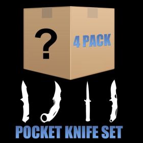 Mystery Lot - Good 4 Pack Lot Pocket Knives