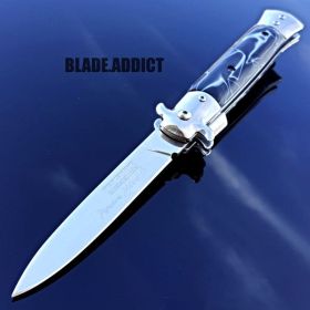 Tac-Force Italian Milano Stiletto Spring Assisted Open Pocket Knife