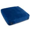 57 x 57 Inch Crash Pad Sensory Mat with Foam Blocks and Washable Velvet Cover