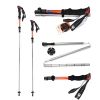 Lightweight 5-section Foldable 7075 Trekking Pole Hiking Pole